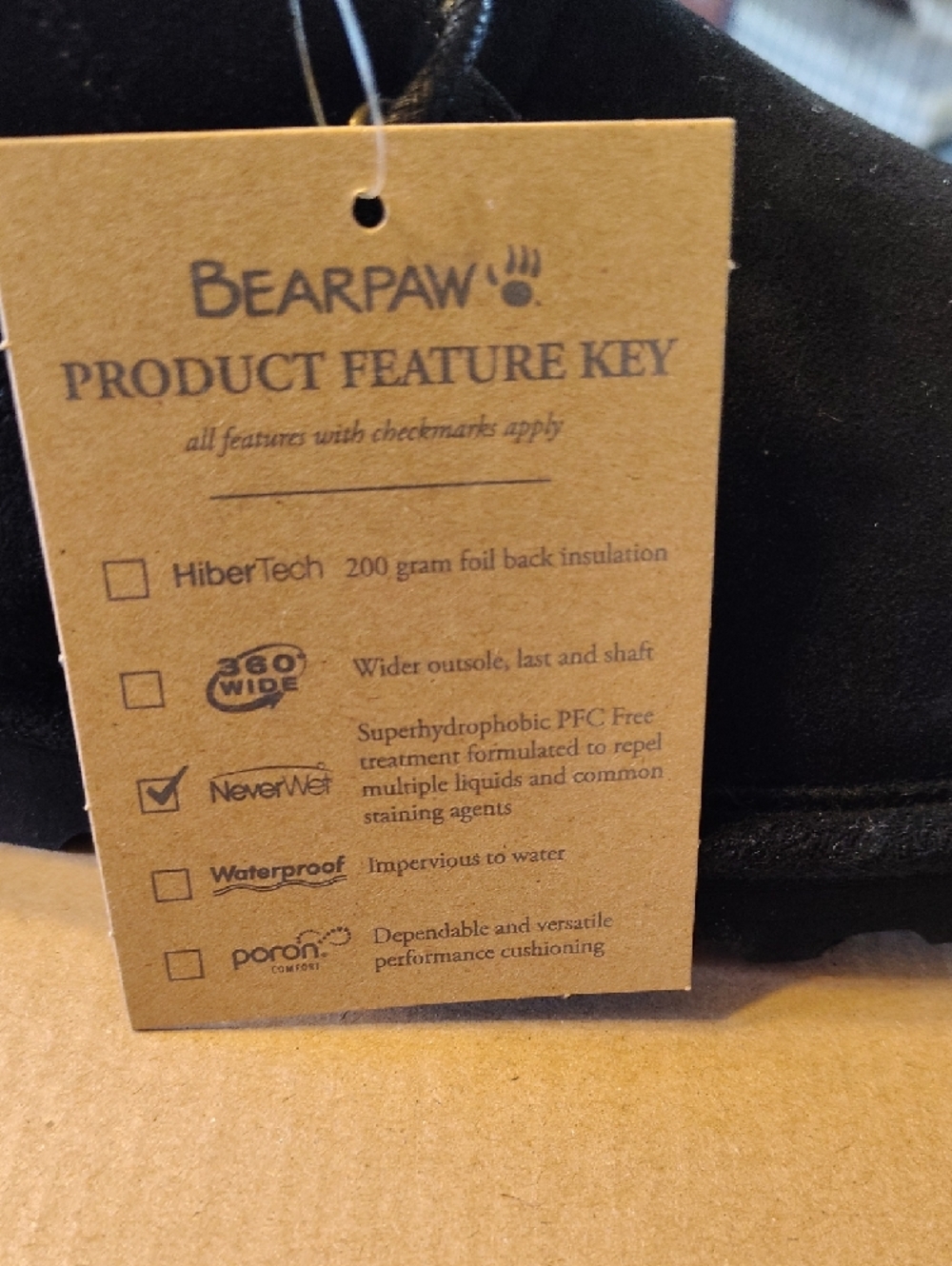 BearPaw Black Suede Lace-Up Chukka Boot - Picture 2 of 9